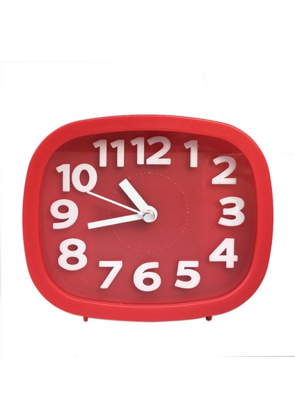 H Sessiz Tik Tak Etmeyen Retro Vintage Çalar Saat Masaüstü Küçük Saat Şeker Rengi Yuvarlak Mini Çalar Saat Yatak Odası Ofis Için (Yurt Dışından) fiyatları