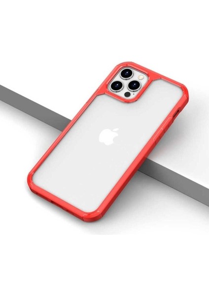 Apple iPhone 12 Pro Max Uyumlu Kılıf Zore Roll Kapak, Kırmızı