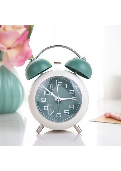 Kahverengi Zil Alarm Clo Güçlü Uyanma Alarm Saati Minimalist Yaratıcı Öğrenci Çocuklar Mekanik Metal Zil Sessiz Gece Lambası Yatak Odası Masaüstü Saati (Yurt Dışından) fiyatları