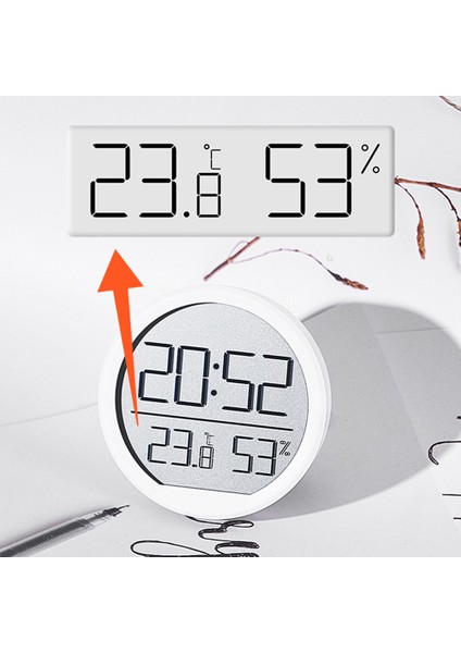 Siyah Higrometre Dijital Çalar Saat Katlanır Braketli Sıcaklık Tarih Masası Duvar Saati LCD Ekran Saati Oturma Odası Mutfak Için (Yurt Dışından) fırsatları