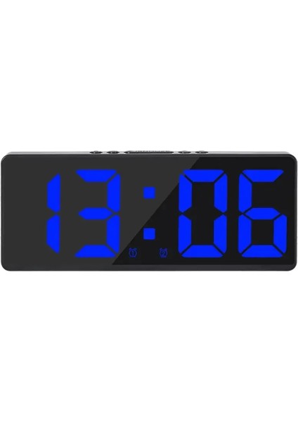 Stil 4 Rahatsız Etmez Teperature Masa Gece Alarm Kontrolü Erteleme Ses Masaüstü Dijital Fonksiyonlu Saatler Izleme Modu (Yurt Dışından)