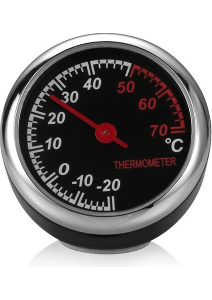 Stil B 1 Adet 1/3 Adet Pratik Otomobil Dijital Saat Mini Araba Saati Otomotiv Termometre Higrometre Dekorasyon Süs Saati (Yurt Dışından)