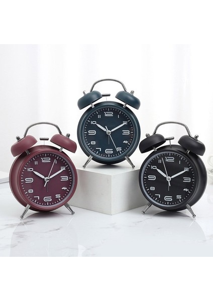 Mavi X6HD Alarm Saati, Ağır Uyuyanlar Için Işıklı ve Gürültüsüz Gürültüsüz Saat 4.6 "analog Alarm Saati (Yurt Dışından) indirimleri