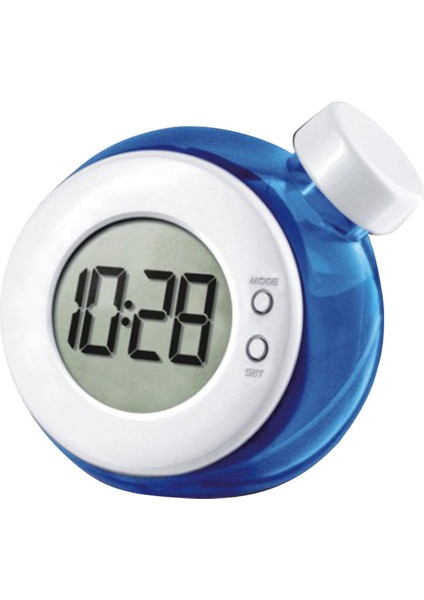 Bluesize 2 Komidin Dekor Suyla Çalışan Saat LED Ekran Saat Su Enerji Saati Yatak Odası Başucu Yok Alarm Dahil (Yurt Dışından)