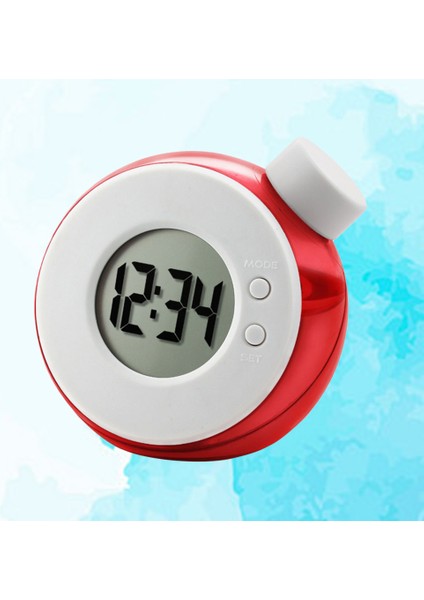 Bluesize 2 Komidin Dekor Suyla Çalışan Saat LED Ekran Saat Su Enerji Saati Yatak Odası Başucu Yok Alarm Dahil (Yurt Dışından) fiyatları