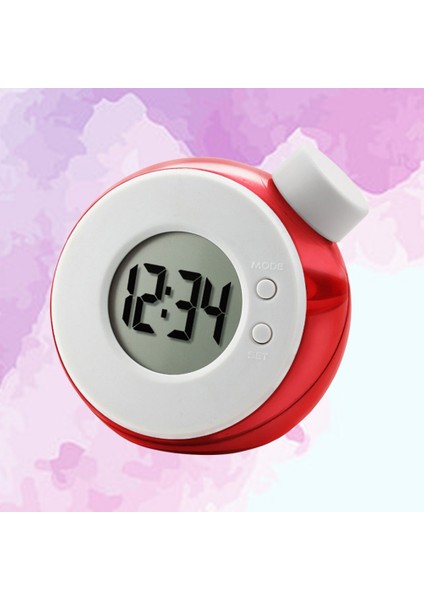 Bluesize 2 Komidin Dekor Suyla Çalışan Saat LED Ekran Saat Su Enerji Saati Yatak Odası Başucu Yok Alarm Dahil (Yurt Dışından) modelleri