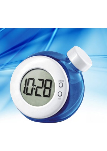 Bluesize 2 Komidin Dekor Suyla Çalışan Saat LED Ekran Saat Su Enerji Saati Yatak Odası Başucu Yok Alarm Dahil (Yurt Dışından) fırsatları