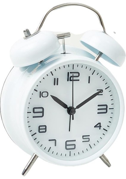 Siyah Çift Çan Çalar Saat Yaratıcı Klasik Dilsiz Öğrenci Yüksek Sesle Çift Çan 3D Dijital Zil Zil (Yurt Dışından) modelleri