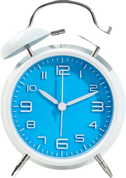 Siyah Çift Çan Çalar Saat Yaratıcı Klasik Dilsiz Öğrenci Yüksek Sesle Çift Çan 3D Dijital Zil Zil (Yurt Dışından) fırsatları