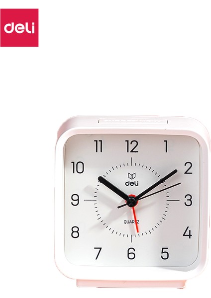 Beyaz 1 Adet Deli 8851 Kare Dijital Pointer Çalar Saat Dilsiz Zil Saat Yüksek Şeffaf Masaüstü Saati (Yurt Dışından)