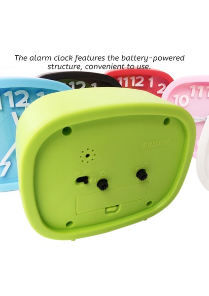 Siyah Çalar Saat Aletleri Ev Profesyonel Masaüstü Analog Saatler Aksesuar (Yurt Dışından) fırsatları