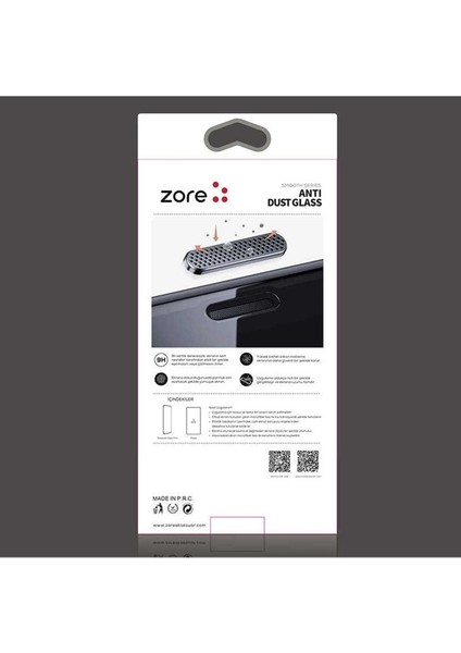Apple iPhone 12 Pro Max Uyumlu Zore Anti-Dust Temperli Ekran Koruyucu