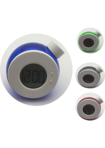 Bluesize 2 Komidin Dekor Suyla Çalışan Saat LED Ekran Saat Su Enerji Saati Yatak Odası Başucu Yok Alarm Dahil (Yurt Dışından) fiyatları