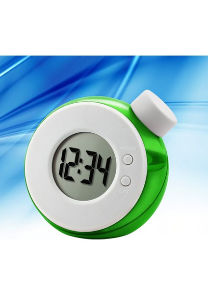 Bluesize 2 Komidin Dekor Suyla Çalışan Saat LED Ekran Saat Su Enerji Saati Yatak Odası Başucu Yok Alarm Dahil (Yurt Dışından) fırsatları