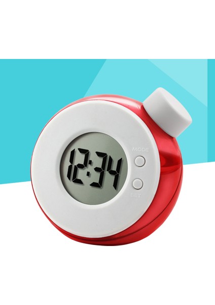 Bluesize 2 Komidin Dekor Suyla Çalışan Saat LED Ekran Saat Su Enerji Saati Yatak Odası Başucu Yok Alarm Dahil (Yurt Dışından) indirimleri