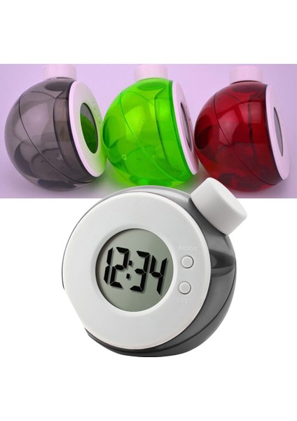 Greensize 3 Başucu Masa Dekor Suyla Çalışan Saat LED Ekran Saat Su Enerji Saati Yatak Odası Başucu Yok Alarm Dahil (Yurt Dışından) fiyatları