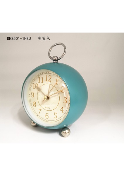 Purple4 Retro Alarm Saati Sessiz Işaretçi Saatler Çift Zil Gece Lambası Yatak Odası Dekoru Ev Dekoru Vintage Antik Taşınabilir Alarm Saati (Yurt Dışından) indirimleri