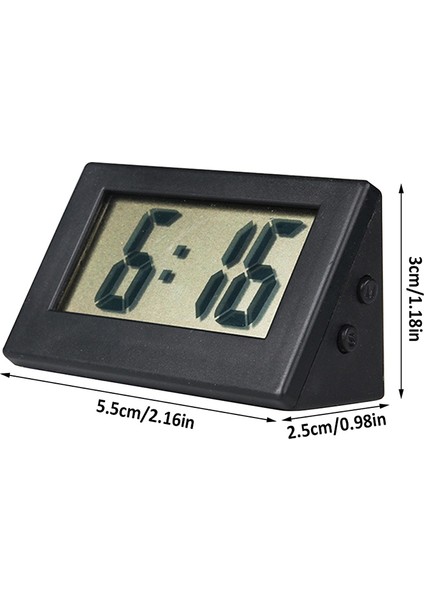 Siyah 1 Adet LED Dijital Çalar Saat Erteleme Yıldızlı Yıldız Parlayan Çalar Saat Çocuklar Için Bebek Odası Takvimi Termometre Gece Lambası Projektörü (Yurt Dışından)