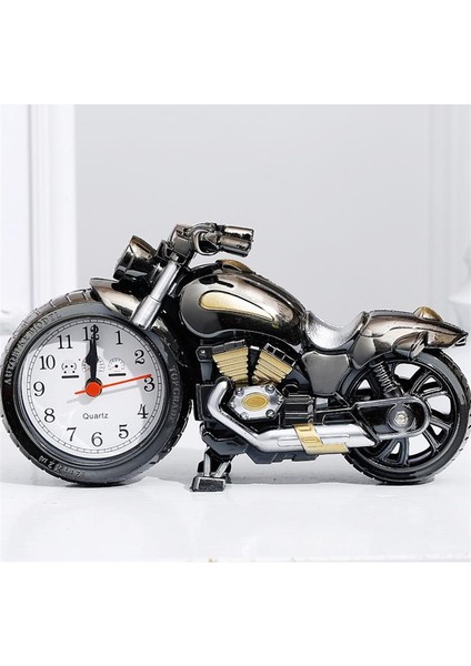 Sku-6 Retro Motosiklet Çalar Saat Taşınabilir Pil Gücü Masaüstü Çalar Saat Izle Çocuklar Arkadaşlar Için Hediye Masa Süsü (Yurt Dışından) fiyatları