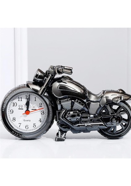Sku-6 Retro Motosiklet Çalar Saat Taşınabilir Pil Gücü Masaüstü Çalar Saat Izle Çocuklar Arkadaşlar Için Hediye Masa Süsü (Yurt Dışından) modelleri