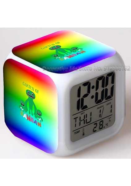 15 Garten Banban Dijital LED Çalar Saat Çok Fonksiyonlu Yatak Odası Çocuklar LED Değişim Parlayan Ev Taşınabilir Saatler Dropship (Yurt Dışından)
