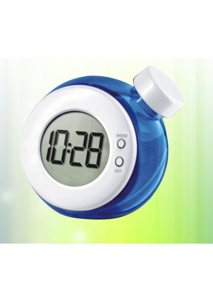 Bluesize 2 Komidin Dekor Suyla Çalışan Saat LED Ekran Saat Su Enerji Saati Yatak Odası Başucu Yok Alarm Dahil (Yurt Dışından)
