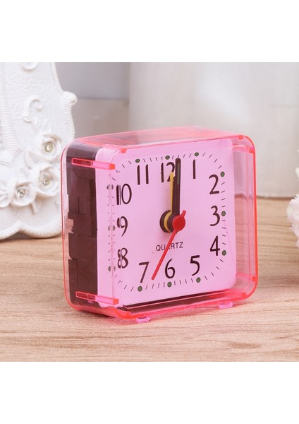 Yeşil Mini Kare Alarm Saati Sessiz Masa Masası Zaman Saatleri Süs Ev Yatak Odası Kitap Odası Masa Dekorasyonu (Yurt Dışından) modelleri