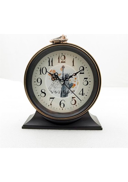 Sku-21 Retro Stil Metal Alarm Saati Yaratıcı Öğrenciler Çocuk Doğum Günü Hediyeleri Yatak Odası Süsleri Masa Alarm Saati (Yurt Dışından) indirimleri