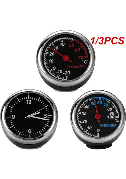 Stil C 1 Adet 1/3 Adet Pratik Otomobil Dijital Saat Mini Araba Izle Otomotiv Termometre Higrometre Dekorasyon Süs Saat (Yurt Dışından) fiyatları