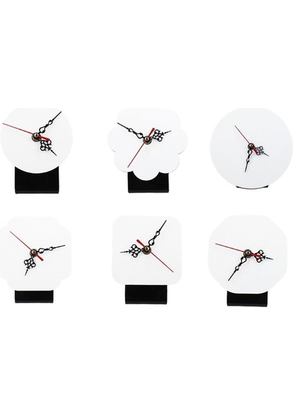 Stil 3 Süblimasyon Boş Ahşap Saat Diy Fotoğraf Çerçevesi Saat Resim Çerçevesi Isı Transfer Baskı Ev Yatak Odası Dekorasyon (Yurt Dışından) modelleri