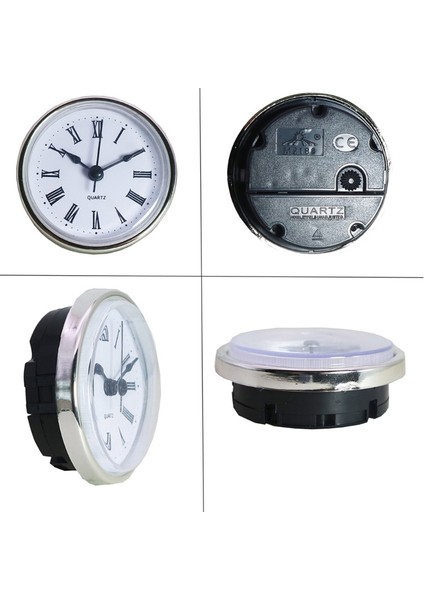 Siyah Arkaplandayanıklı 65 mm Saat Başlığı Eklentisi Çağdaş Tasarım ve Net Roma Rakamları Saat Mağazaları ve Stüdyoları Için Tasarlanmıştır (Yurt Dışından) modelleri