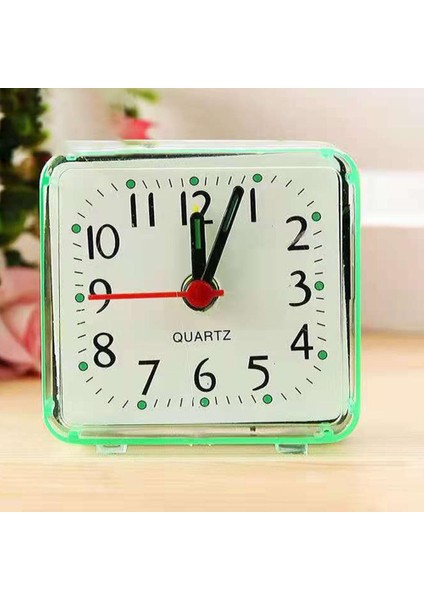 Mavi Yaratıcı Sessiz Çalar Saat Gece Lambası Yüksek Sesle Ikiz Çan Kuvars Saat Alarm Yatak Odası Başucu Ofis Küçük Çalar Saat Pil Gerekir (Yurt Dışından)