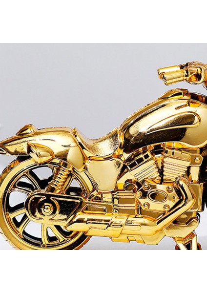 Altın Motosiklet Çalar Saat Yatak Odası Oturma Odası Için Yaratıcı Masaüstü Süsleri (Altın Olmadan) (Yurt Dışından) indirimleri