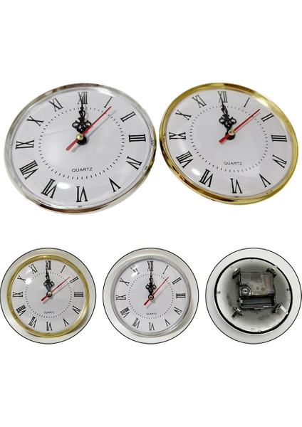 Altın Kendin Yap 130MM Kuvars Saat Ekleme Hareketi Roma Rakamı Yedek Başucu Antik Saat Masa Dekorasyonu Masa Kendin Yap Parçaları (Yurt Dışından) fiyatları
