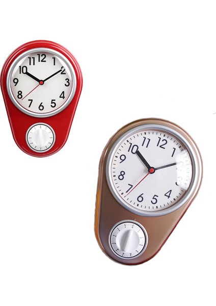 Beyaz Deliksiz Mutfak Çalar Saat Yaratıcı Saat Buzdolabı Çalar Saatine Takılabilir (Yurt Dışından) fiyatları