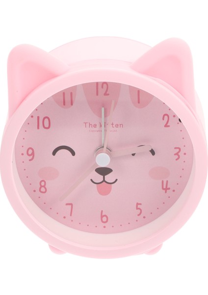 Beyaz Saat Alarm Işığı Çocuklar Gece Tavşan Seyahat Sevimli Masa Masası Yavru Saatler Gökkuşağı Kız Taşınabilir 12 S Yatak Odası Yaşları Güzel Estetik (Yurt Dışından) indirimleri
