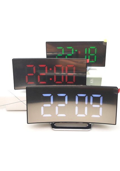 Beyaz LED Dijital Alarmlı Saat Saat Projeksiyon Saat Projektör Tavan Saati Zaman Sıcaklık Göstergesi Arka Işık Erteleme Saati Ev Için (Yurt Dışından) fiyatları