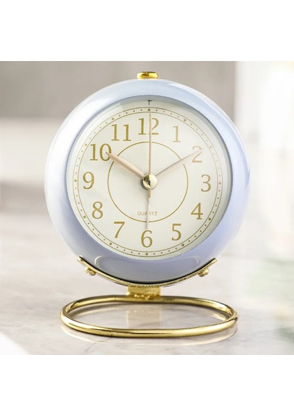 Altın Tabanlı Retro Metal Çerçeveli Pembe Yaratıcı Çalar SAAT3D Kadranlı Arka Aydınlatmalı Masa Masa Çalar Saati Ev Ofis Için Pil Gerektirmez (Yurt Dışından) fırsatları