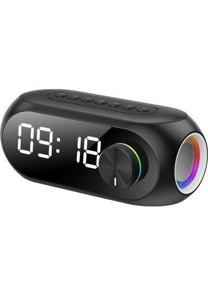 B Mordern Fm Radyo LED Çalar Saat Kablosuz Akıllı Bluetooth Hoparlör S8 Saat Ev Başucu Uyandırma Dijital Masa Saati Için Subwoofer (Yurt Dışından)