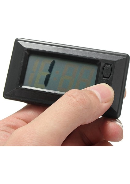 Araba Araç Kontrol Paneli Saat Ultra-Ince LCD Dijital Ekran Saat Araba Kamyon Kontrol Paneli Saat Zaman Mini Taşınabilir Otomobil Aksesuarı (Yurt Dışından) fiyatları