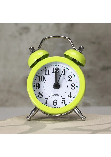 Gn Mini Yaratıcı Çalar Saat Vintage Retro Pointer S Yüksek Sesle Zil Başucu Ev Dekor (Yurt Dışından)