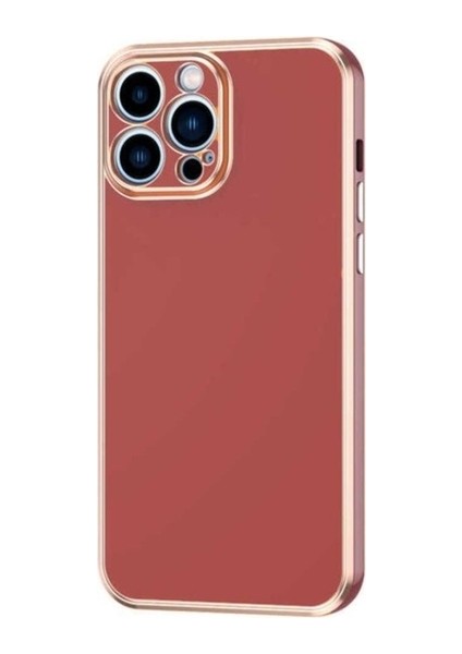 Apple iPhone 12 Pro Uyumlu Kılıf Zore Bark Kapak, Kahverengi