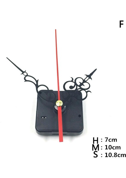 F Asılı Diy Kuvars Izle Sessiz Duvar Saati Hareketi Kuvars Tamir Hareketi Saat Mekanizması Parçaları Iğneler ile (Yurt Dışından)