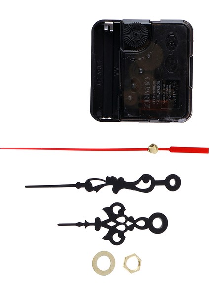 E 1 Takım Saat Mekanizması Sessiz Kuvars Hareketi Makinesi Duvar Eller Işaretçi Seti Clockwork Masa Uzun Şaft Diy Saatler Onarım Parçaları (Yurt Dışından)