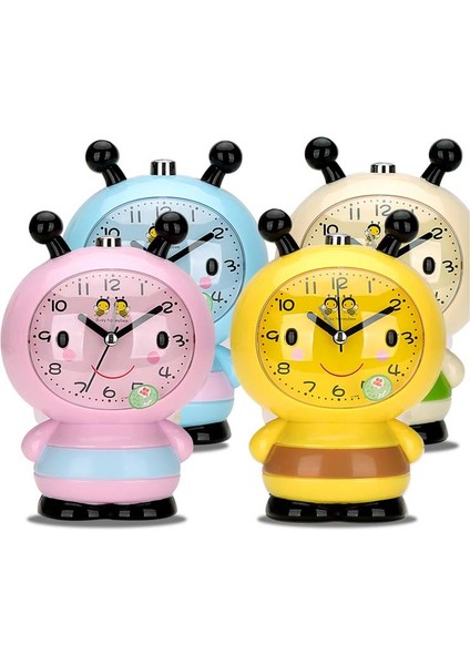 Pembe Arı Büyük Boy Karikatür Arı Sessiz Dijital Uyanma Masa Saati Sevimli Totoro Zil Zili Metal Yatak Odası Kuvars Çalar Saat Gece Lambası (Yurt Dışından) fiyatları