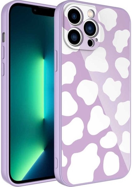 Apple iPhone 12 Pro Uyumlu Kılıf Kamera Korumalı Desenli Sert Silikon Zore Epoksi Kapak, No6