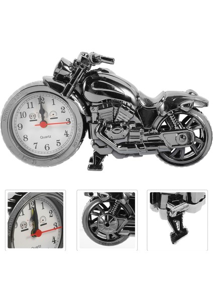 Altın 1 Motosiklet Çalar Saati Vintage Yaratıcı Benzersiz Horologe Çalar Saat Kahve Dükkanı Ev Ofisi Için Zaman Tutucu (Yurt Dışından) modelleri