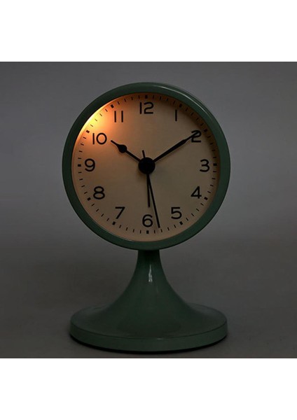 Siyah Vintage Çalar Saat Zaman Saati Yüksek Hassasiyetli Sessiz Başucu Gece Lambası Yüksek Sesle Çalar Saat Yatak Odası Ev Ofis Dekor Için (Yurt Dışından)