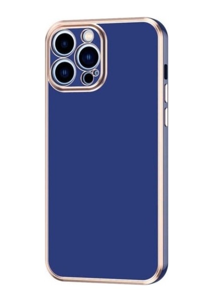 Apple iPhone 12 Pro Uyumlu Kılıf Zore Bark Kapak, Lacivert