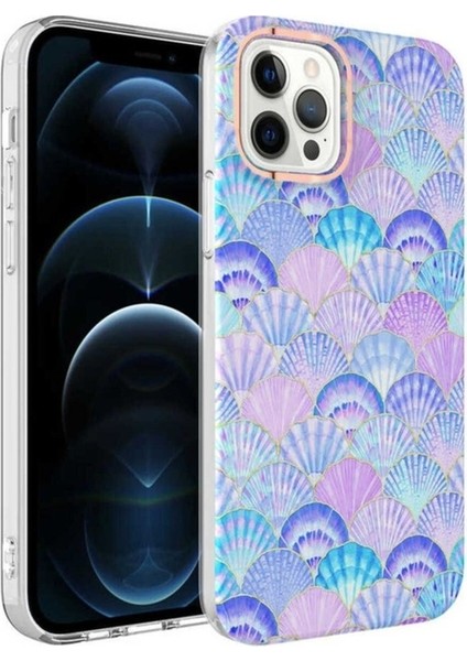 Apple iPhone 12 Pro Uyumlu Kılıf Zore Bella Kapak, Lila